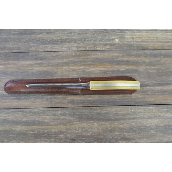 Solingen Germany Letter Opener Office Envelope Two-Tone Metal - Picture 1 of 10